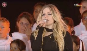 Avril Lavigne Performs New Song At Special Olympics Opening Ceremony