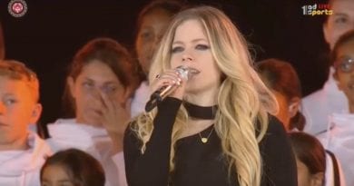 avril lavigne right where I'm supposed to be live special olympics opening ceremony