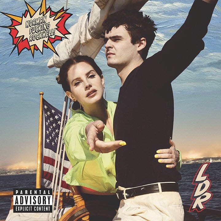 Lana Del Rey - Norman Fucking Rockwell - cover art