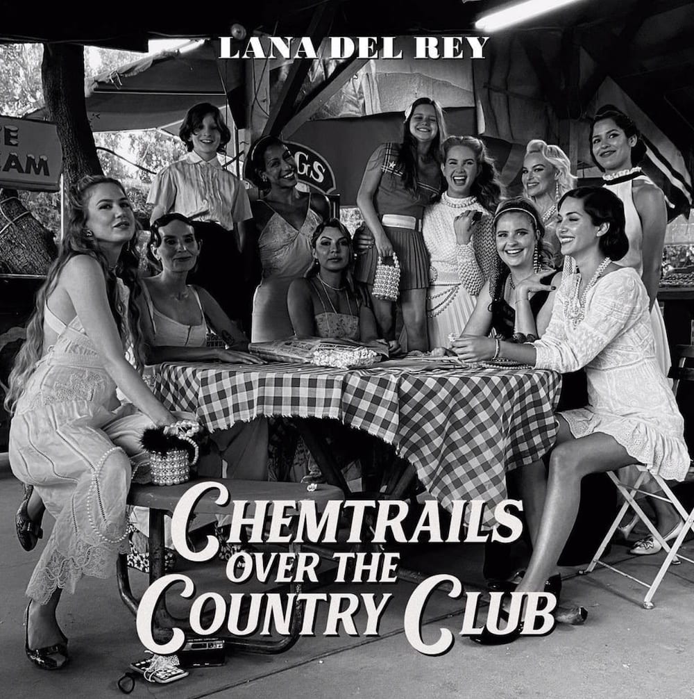 Lana Del Rey - Chemtrails Over The Country Club - album cover 2021